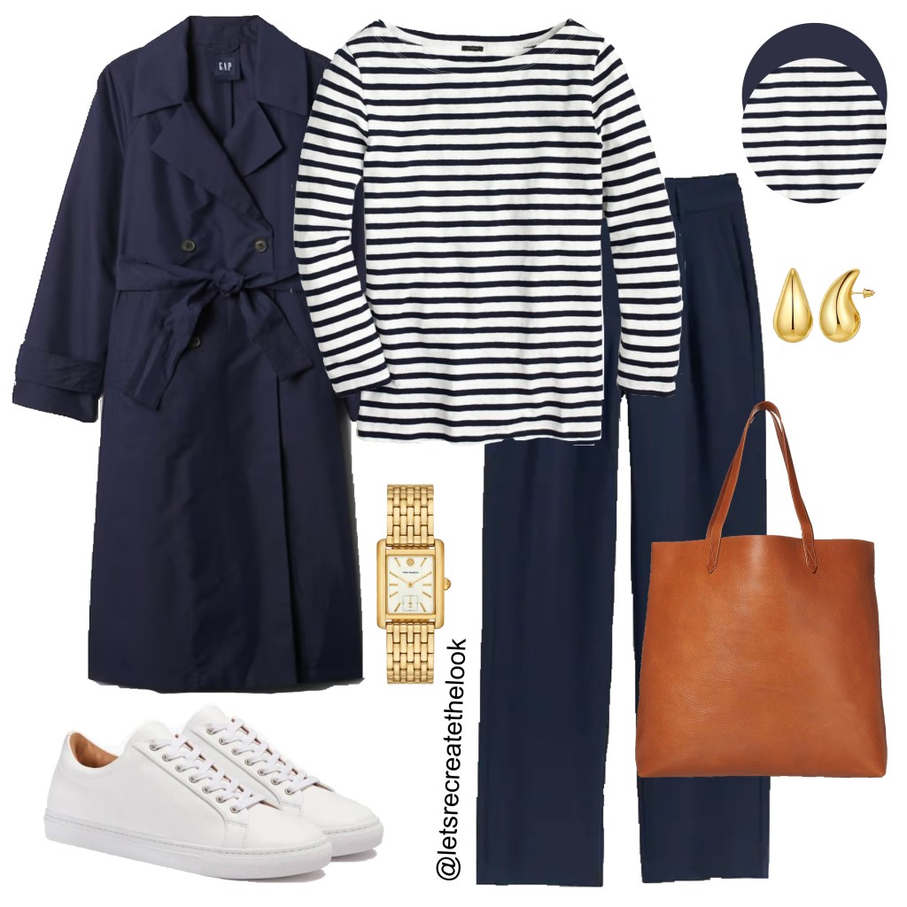 Navy Trench Coat 5 Outfit&nbsp;Ideas